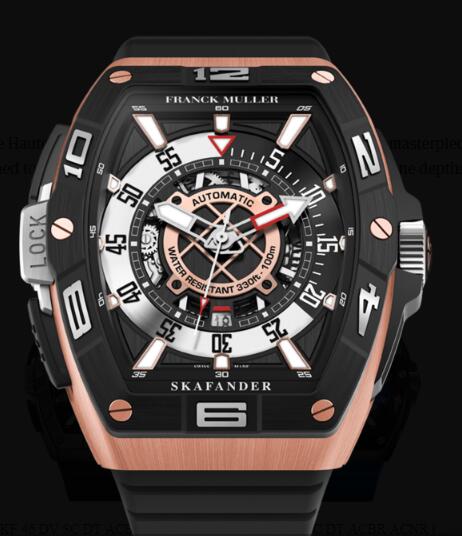 Buy Franck Muller Skafander Classic Replica Watch for sale Cheap Price SKF 46 DV SC DT 5NBR ACNR (AC)